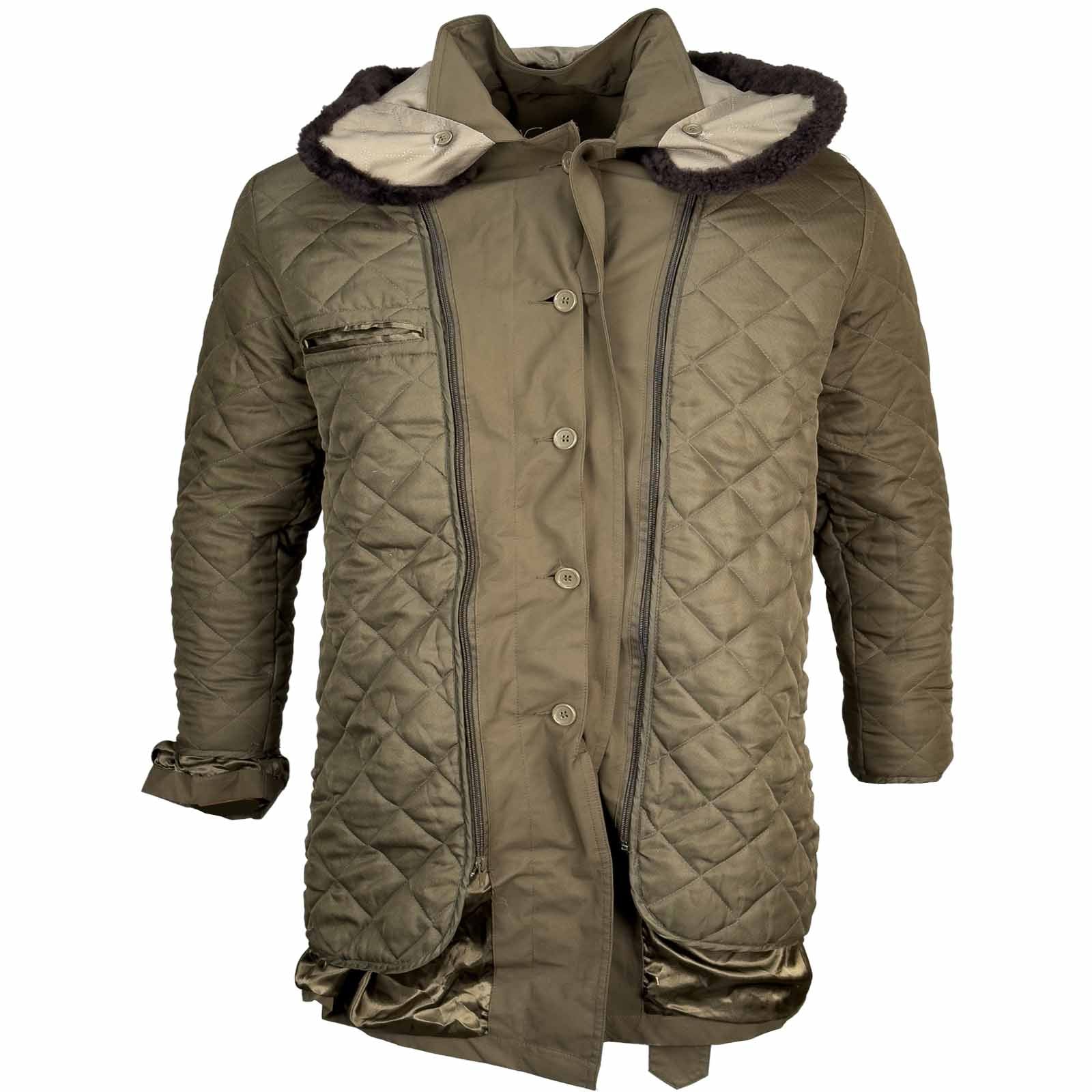 Romanain Army Fur Collar Parka - Image 4
